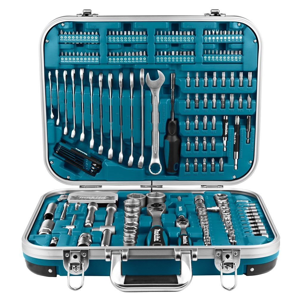סט בוקסות / מפתחות / ביטים 227 חלקים Makita P-90532 מקיטה