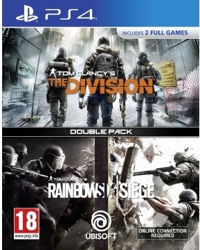 PS4 TOM CLANCY RAINBOW SIX + DIVISION DOUBLE PACK