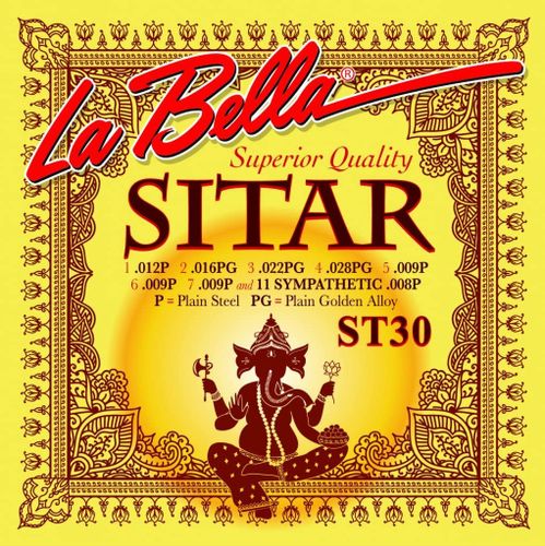 מיתרי סיטאר La Bella (18 מיתרים) – סט