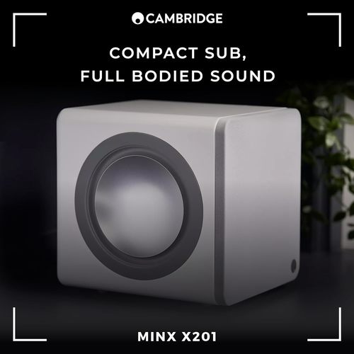 סאבוופר קומפקטי CAMBRIDGE AUDIO דגם MINX X201