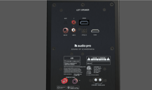 זוג רמקולים ביתיים מדגם Audio Pro A38