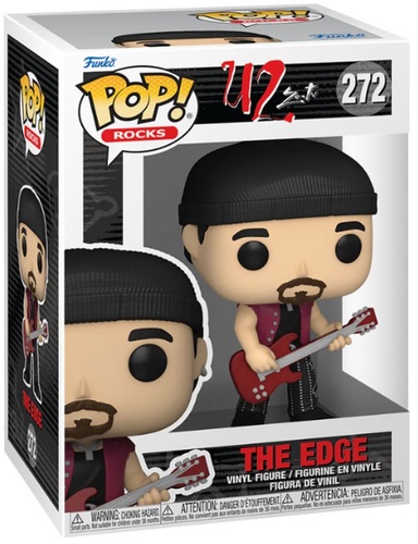 בובת פופ מוסיקה: רוק ZooTV - U2 - אדג' - Funko POP!: Rocks - U2 - ZooTV - Edge #272