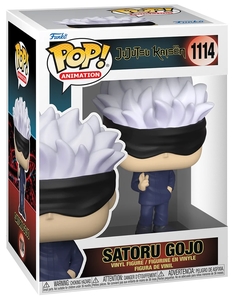 בובת פופ אנימה: ג'וג'וטסו קאיזן - סאטורו גוג'ו - Funko POP! Animation: Jujutsu Kaisen - Satoru Gojo #1114