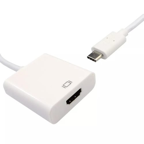 מתאם CH-USB3.1-HDMI מ- USB3.1 Type C ל- HDMI אורך 0.2 מ' זכר/נקבה - Gold Touch