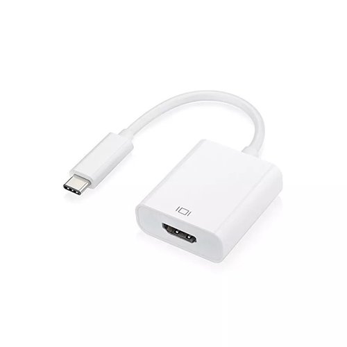 מתאם CH-USB3.1-HDMI מ- USB3.1 Type C ל- HDMI אורך 0.2 מ' זכר/נקבה - Gold Touch
