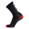 גרבי רכיבה טרמיים FOLLOW ME THRMAL SOCKS שחור-אדום מסיבי פוליאמיד מחממים ומנדפים