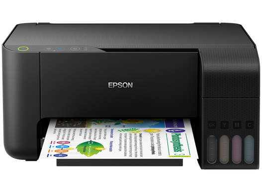 מדפסת הזרקת דיו אפסון Epson EcoTank L3110