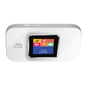 נתב סלולרי נייד BOON MI-FI 4G 2100MAH