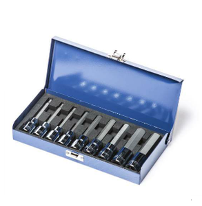 מארז 8 בוקסות אלן דרייב "1/2 אורך 100 מ"מ מבית CALAMAN