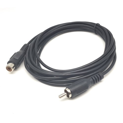 כבל RCA זכר ל RCA נקבה אורך 3 מטר - Gold Touch