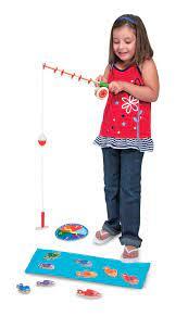 משחק דגים מעץ  מבית Melissa and Doug