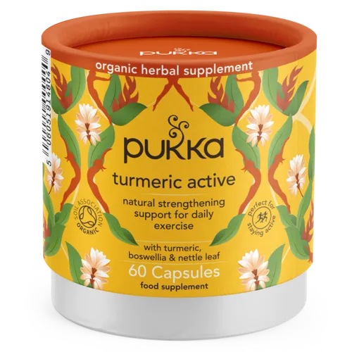 כורכום אקטיב אורגני פוקה Turmeric Active Pukka