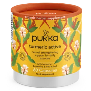 כורכום אקטיב אורגני פוקה Turmeric Active Pukka