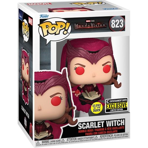 בובת פופ: (Limited Edition) Scarlet Witch - סקרלט וויטש זוהרת בחושך