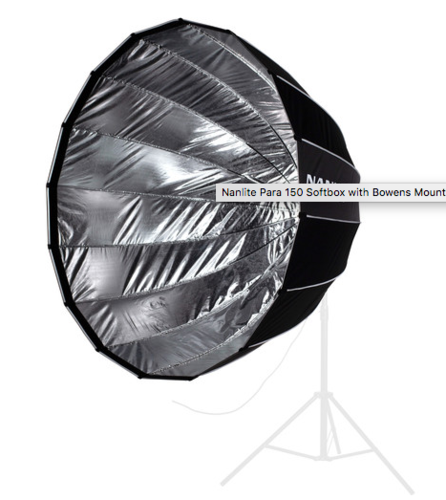 Nanlite Para 150 Softbox * יח אחרונות מתצוגה 2
