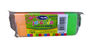 פלסטלינה צבעים זוהרים אומגה - 100 גר'