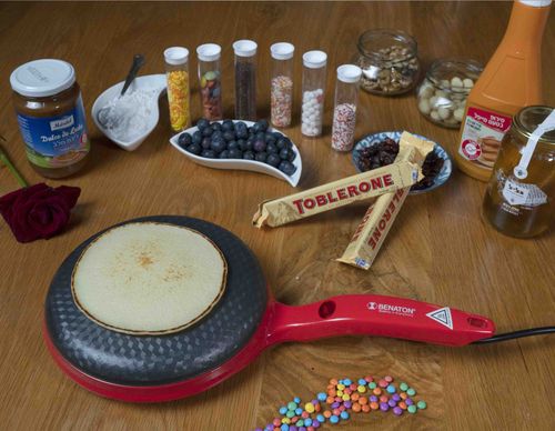 זווית תמונת מוצר נוספת מכשיר להכנת קרפ BENATON BT-5015