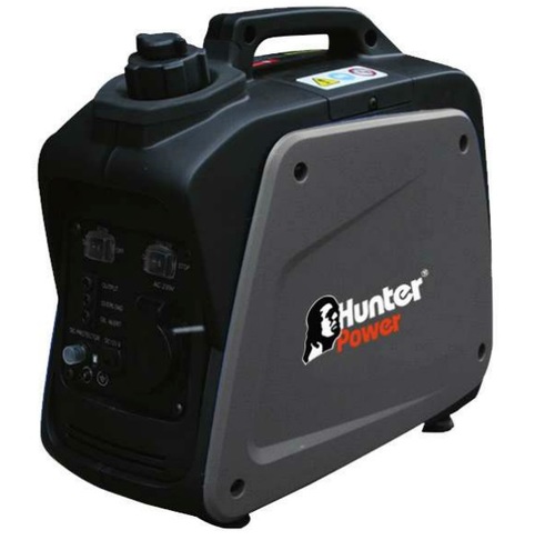 גנרטור אינוורטר בנזין מושתק עם מייצב מתח HUNTER 101000-008 AVR 800W
