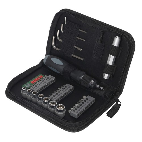 ערכת כלי עבודה 38 חלקים BOSCH 2607019506
