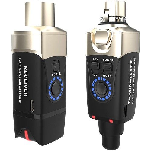 זוית נוספת Xvive U3C Wireless Condenser Microphone System