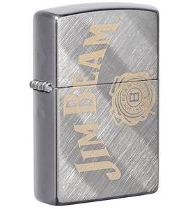 מצית זיפו Zippo 349324 ג’ים בים – מותג הויסקי עם לוגו מוזהב
