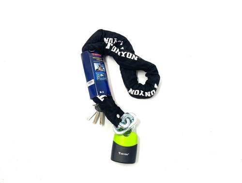 מנעול שרשרת בריח מקצועי (עובי - 12mm אורך - 1.8m) מבית TONYON 