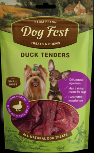 Dog Fest - פילה ברווז לכלבים קטנים - 55 גרם