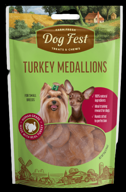 Dog Fest - מטבעות הודו לכלבים קטנים - 55 גרם