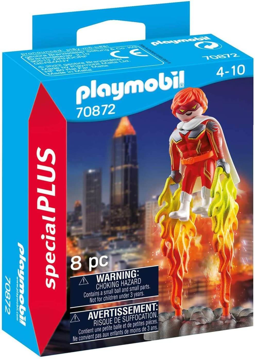 משחק פליימוביל גיבור על לגלאי 4+
