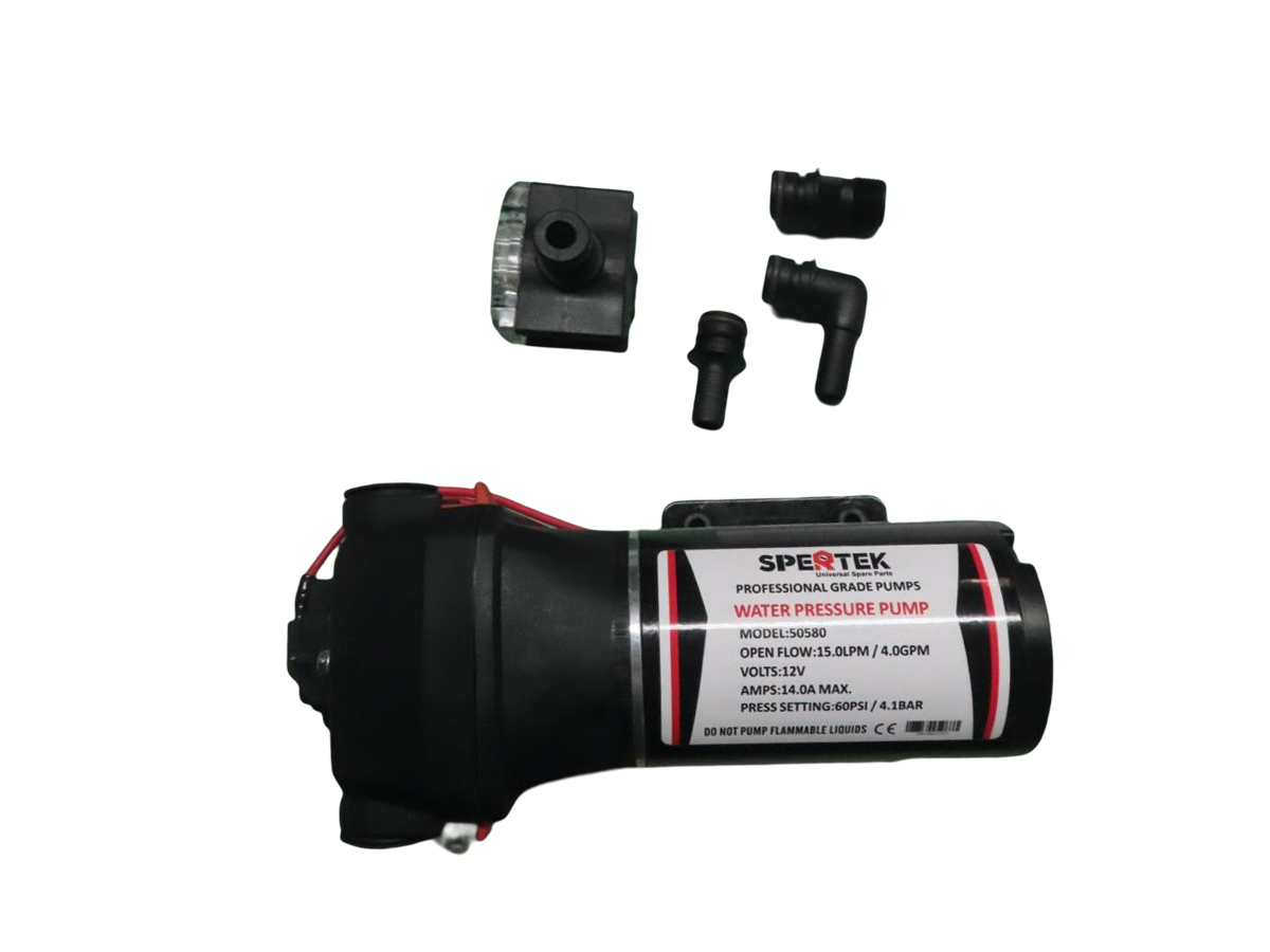 משאבה חשמלית 12V למיכל 100 ליטר