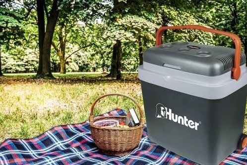 צידנית קירור/חימום חשמלית 33 ליטר Hunter  12V