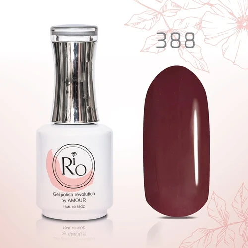 לק ג׳ל ריו 16 מ״ל Rio גוון מספר 388