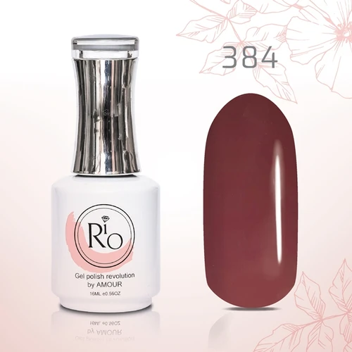 לק ג׳ל ריו 16 מ״ל Rio גוון מספר 384