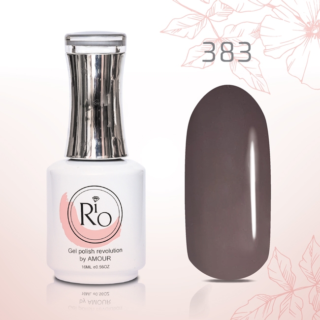 לק ג׳ל 16 מ״ל Rio גוון מספר 383