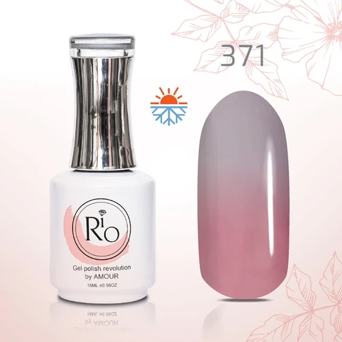 לק ג׳ל 16 מ״ל Rio גוון מספר 371