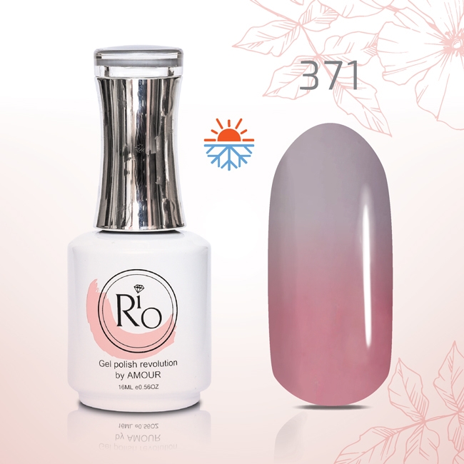 לק ג׳ל 16 מ״ל Rio גוון מספר 371