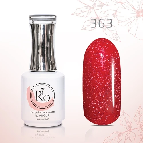לק ג׳ל 16 מ״ל Rio גוון מספר 363