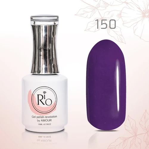 לק ג׳ל 16 מ״ל Rio גוון מספר 150