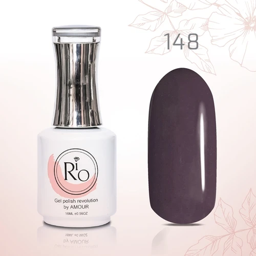 לק ג׳ל 16 מ״ל Rio גוון מספר 148