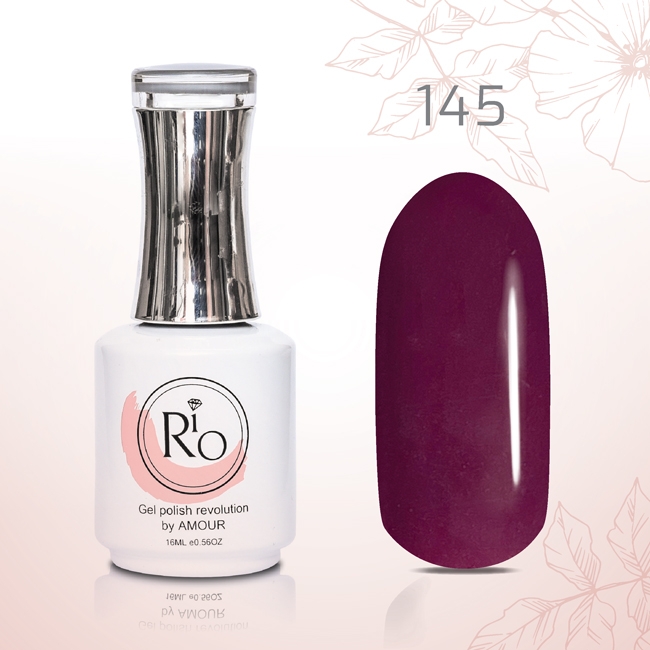 לק ג׳ל ריו 16 מ״ל Rio גוון מספר 145