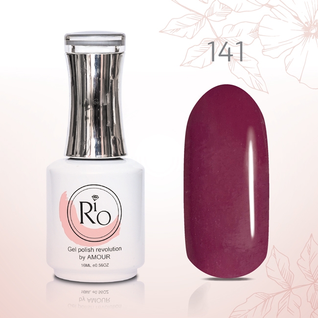 לק ג׳ל ריו 16 מ״ל Rio גוון מספר 142