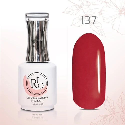 לק ג׳ל 16 מ״ל Rio גוון מספר 137
