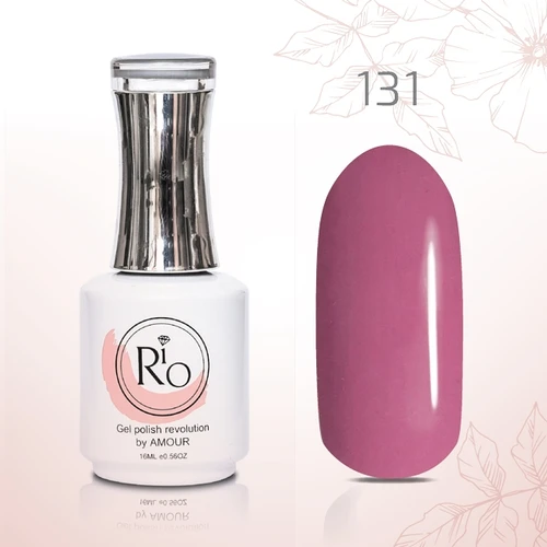 לק ג׳ל 16 מ״ל Rio גוון מספר 131