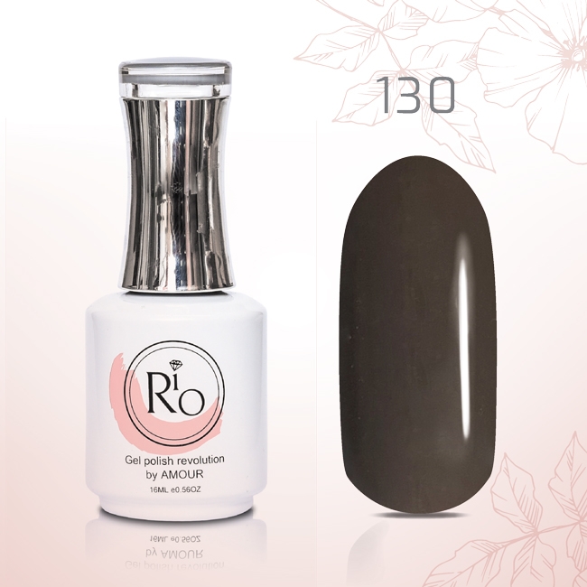 לק ג׳ל 16 מ״ל Rio גוון מספר 130