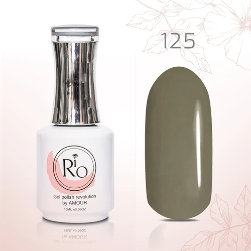לק ג׳ל 16 מ״ל Rio גוון מספר 125