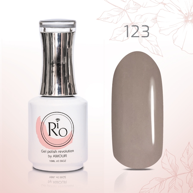 לק ג׳ל 16 מ״ל Rio גוון מספק 123