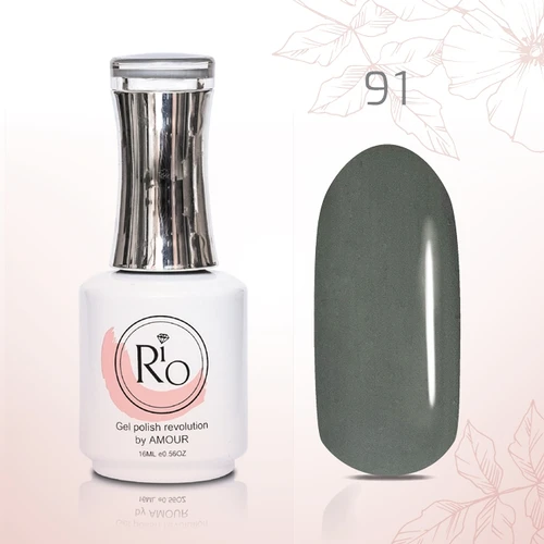 לק ג׳ל 16 מ״ל Rio גוון מספר 91