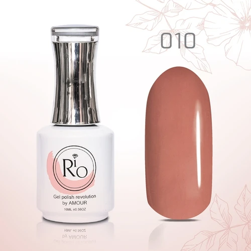 לק ג׳ל 16 מ״ל Rio גוון מספר 10