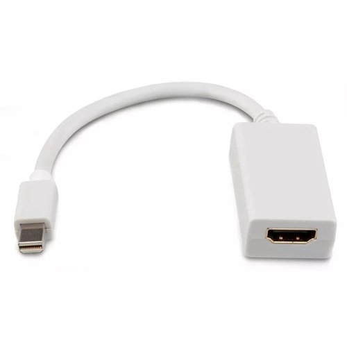 מתאם מיני DisplayPort זכר ל- HDMI נקבה - Gold Touch
