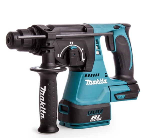 גוף פטישון נטען בראשלס MAKITA DHR242Z BL 18V